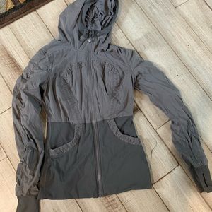 Grey lulu lemon jacket